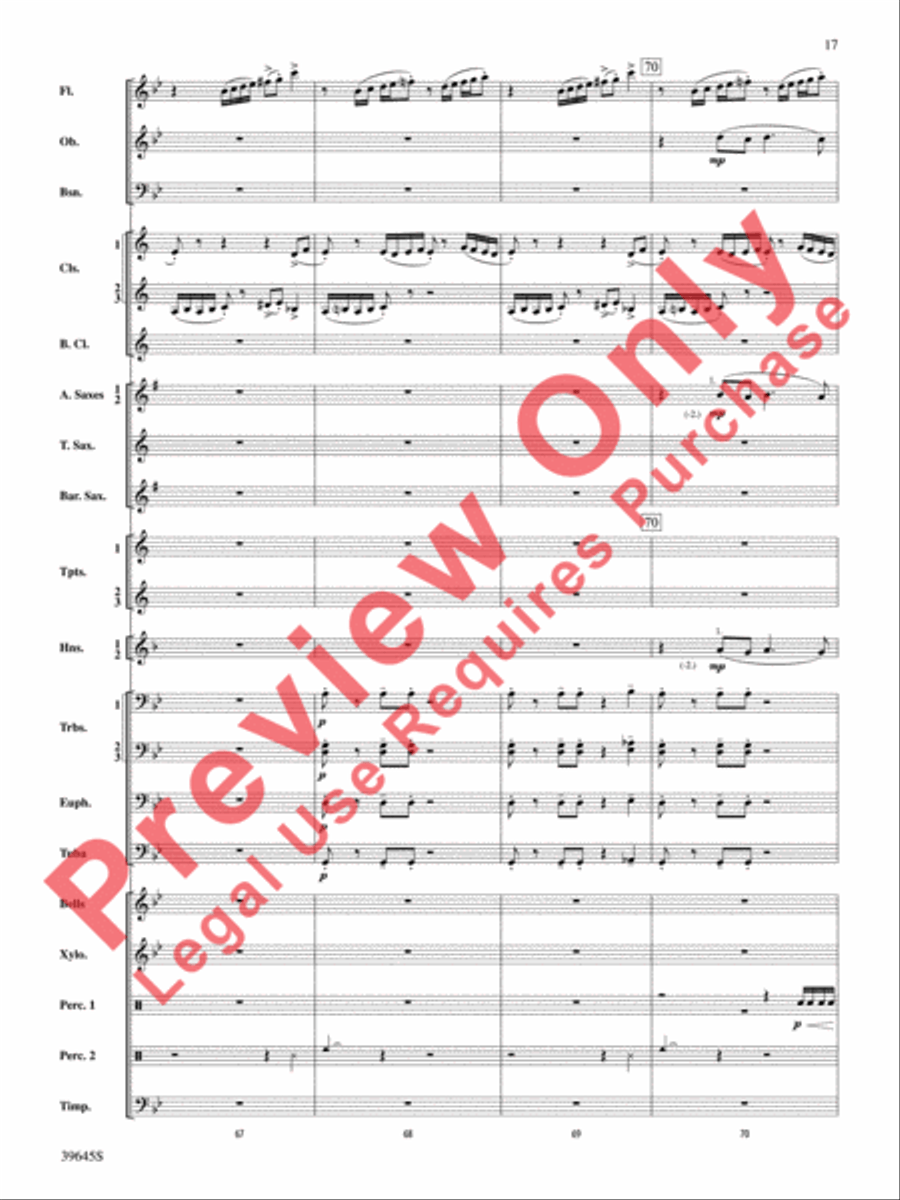 Whirlybird Whirlybird Concert Band scores gallery preview page 18