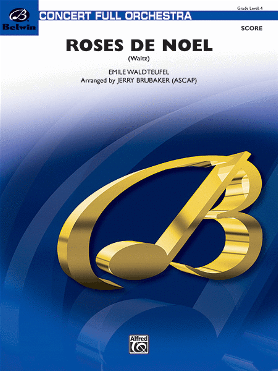 Roses de Noel (Waltz) (score only) Full Orchestra scores gallery preview page 1