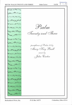 Book cover for Psalm Twenty & Three