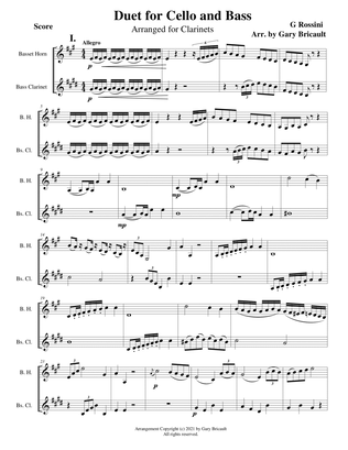Duet for Cello and Bass