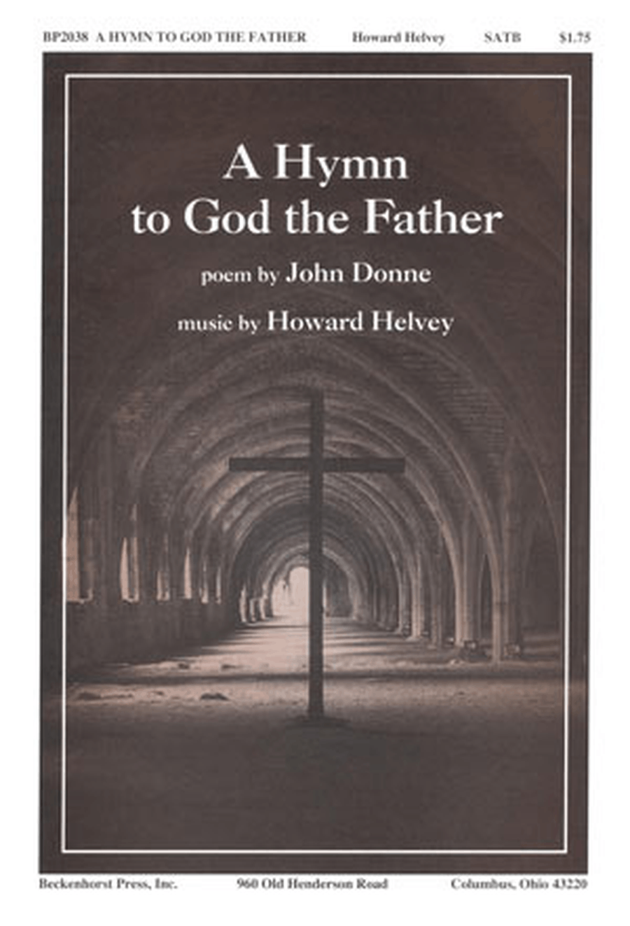 A Hymn to God the Father - Helvey 4-Part scores gallery preview page 1