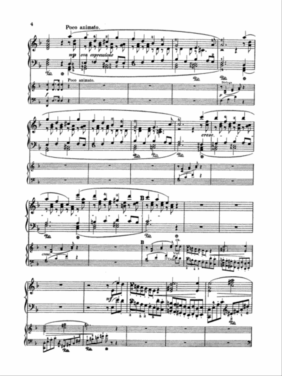 Rubinstein: Piano Concerto No. 4, Op. 70 Piano scores gallery preview page 4