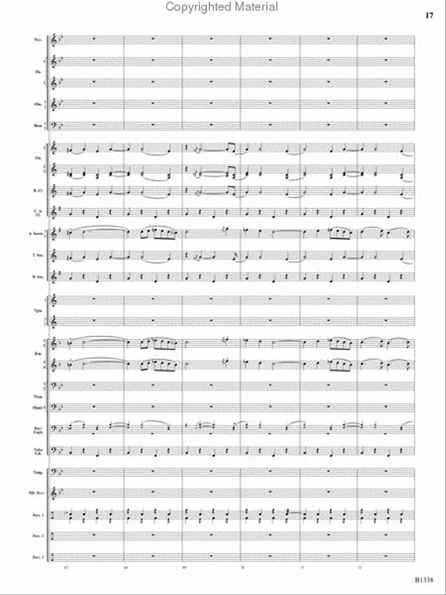 Rock Springs Saga Rock Springs Saga Concert Band scores gallery preview page 15