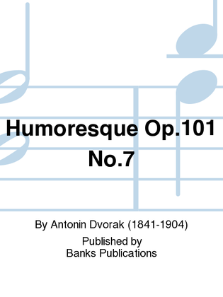 Book cover for Humoresque Op.101 No.7