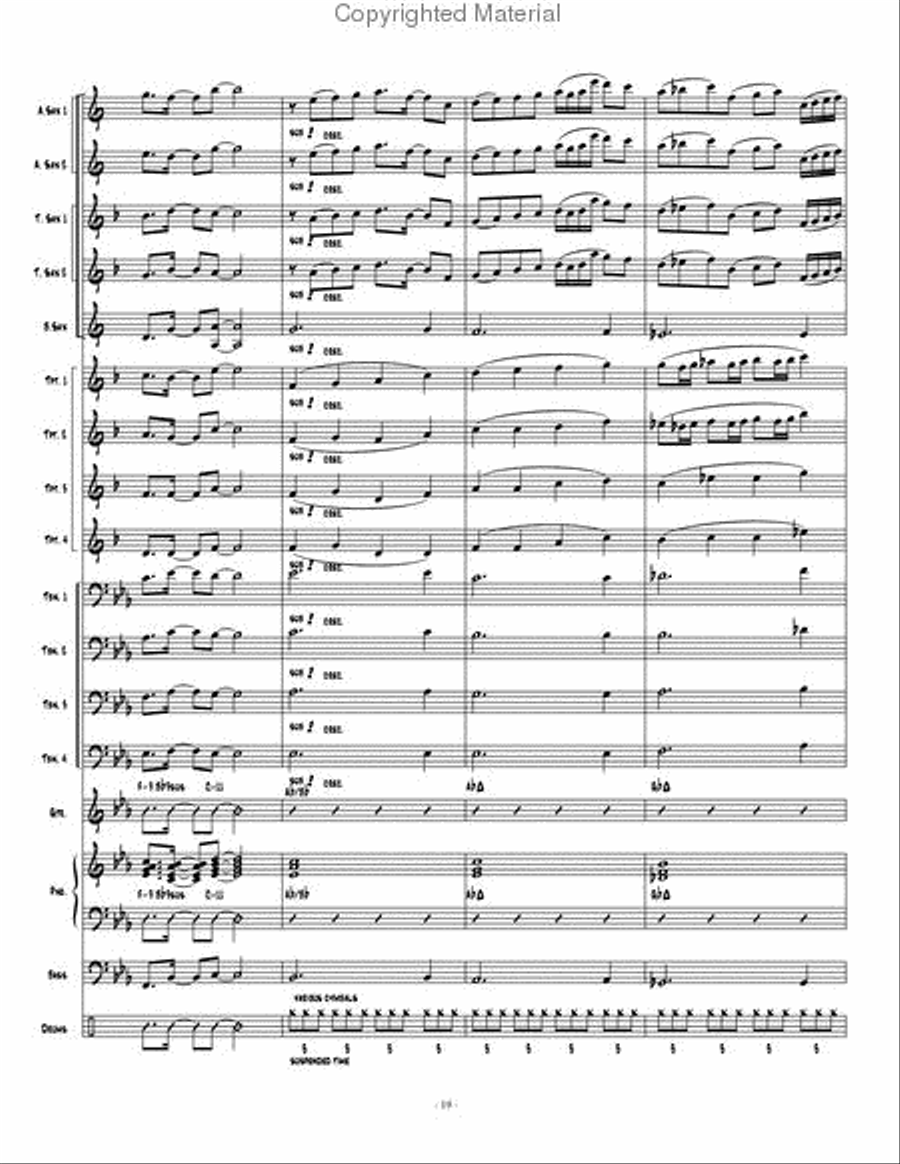 Summer Groove Jazz Ensemble scores gallery preview page 20