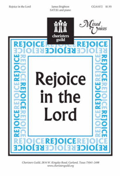 Rejoice in the Lord image number null