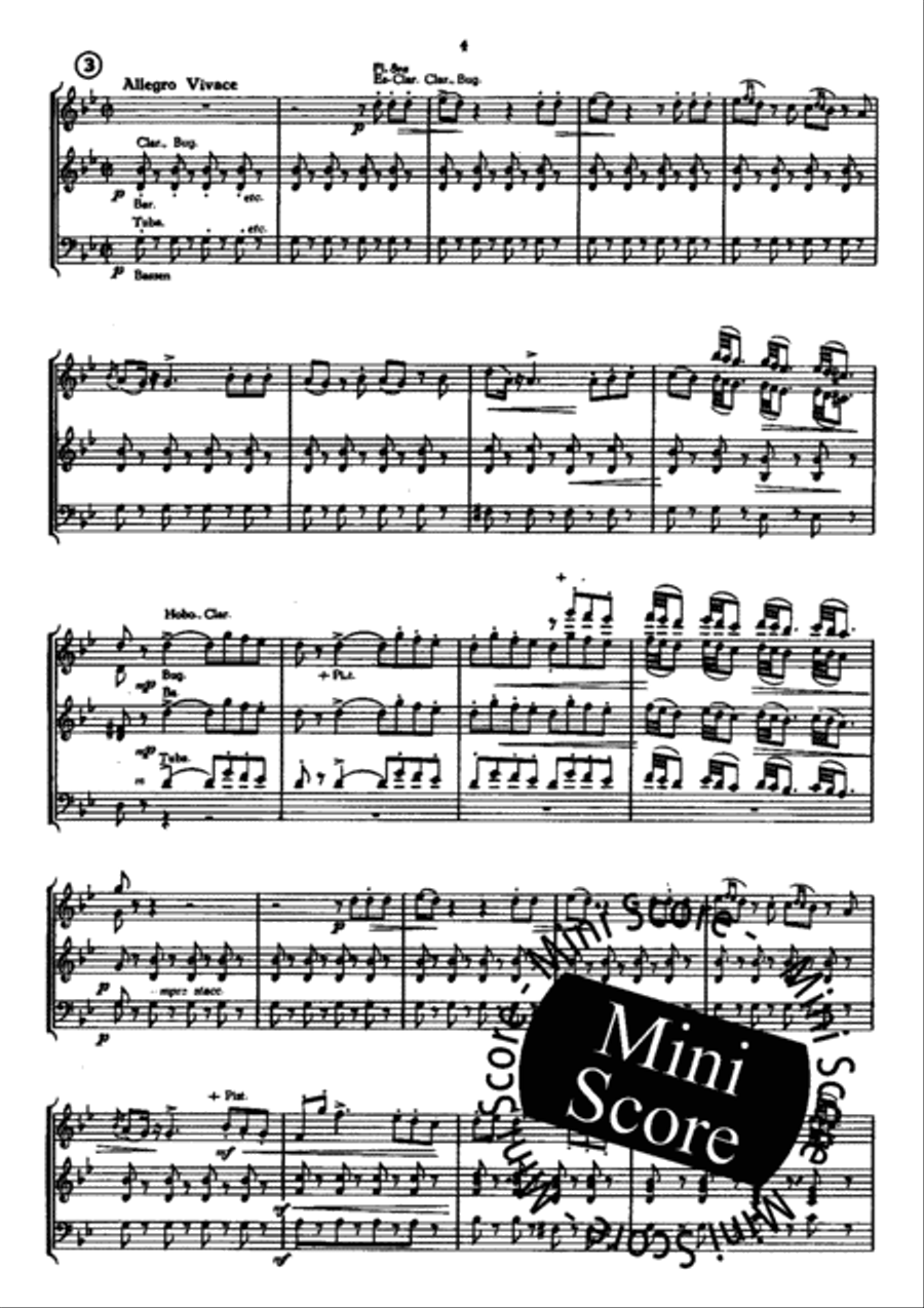 Il Barbiere Di Sivigla Il Barbiere Di Sivigla Concert Band scores gallery preview page 8