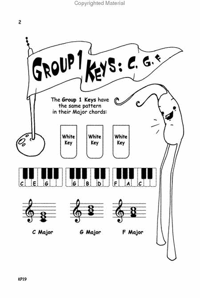 Bastien Theory Boosters: Major Chords