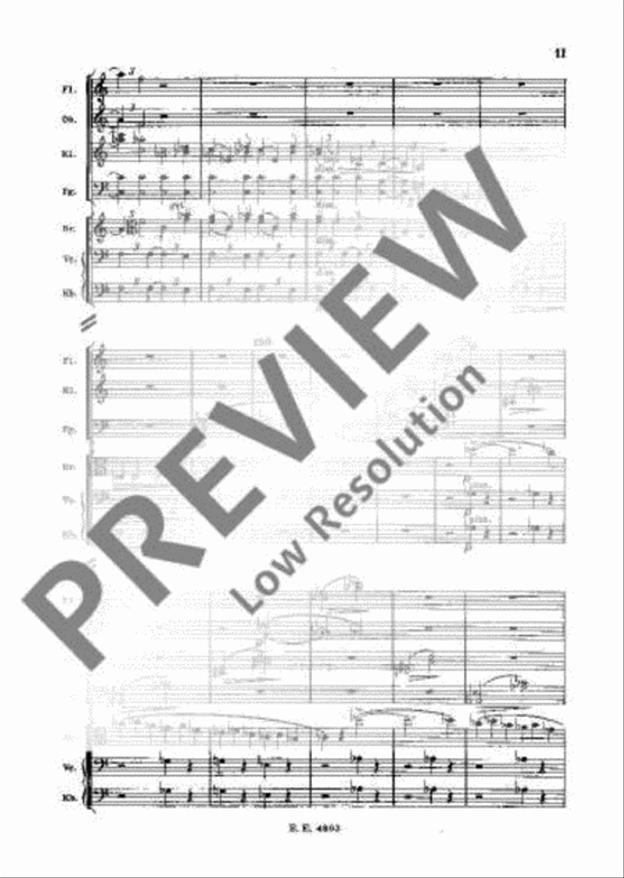 Serenade for Orchestra A major Orchestra scores gallery preview page 20