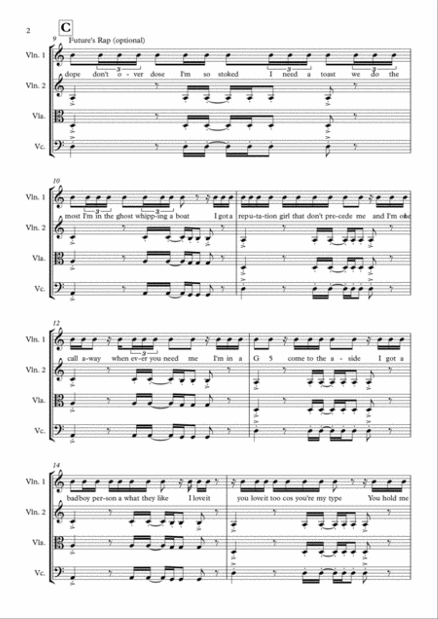 End Game String Quartet scores gallery preview page 2