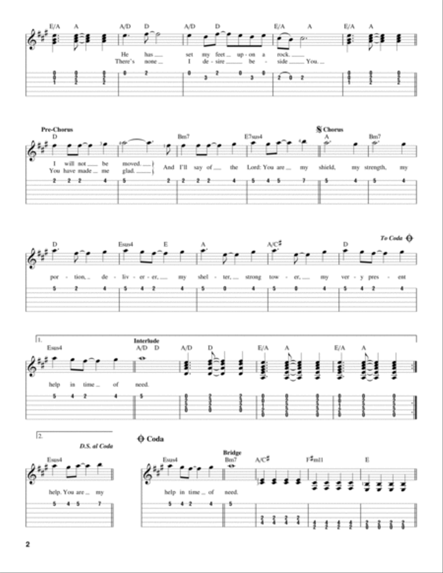 Made Me Glad Made Me Glad Acoustic Guitar scores gallery preview page 2