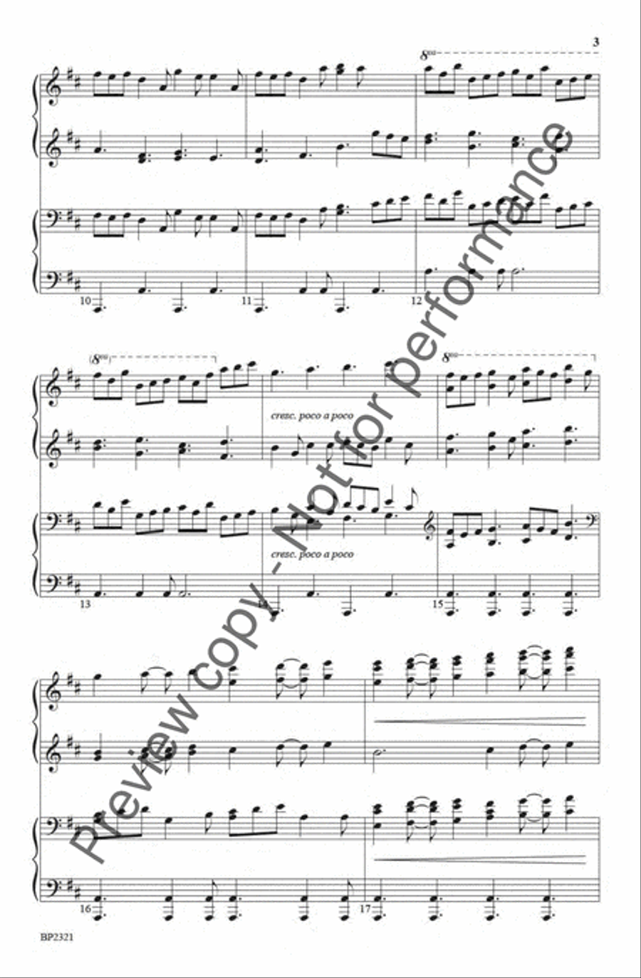 Joy to the World TTBB image number null