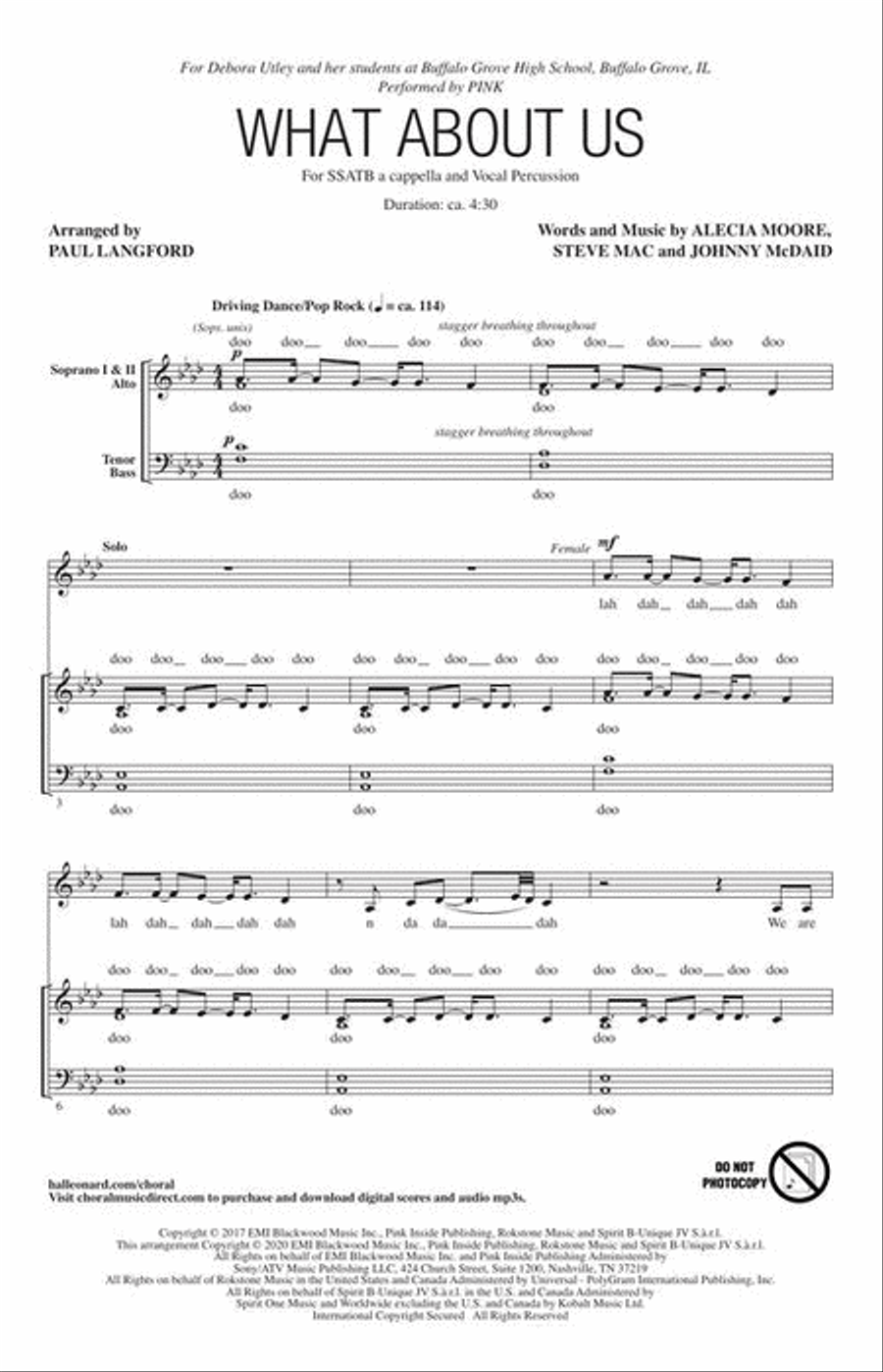 What About Us What About Us SSATB scores gallery preview page 3