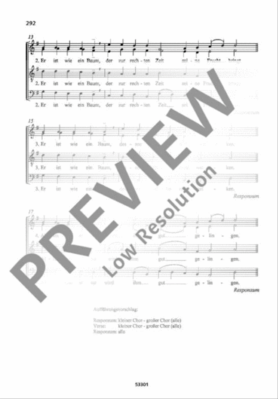 Selig der Mensch Mixed Choir scores gallery preview page 3