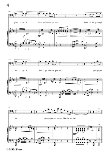 Verdi-Il lacerate spirito(A te l'estremo addio) in a minor, for Voice and Piano image number null