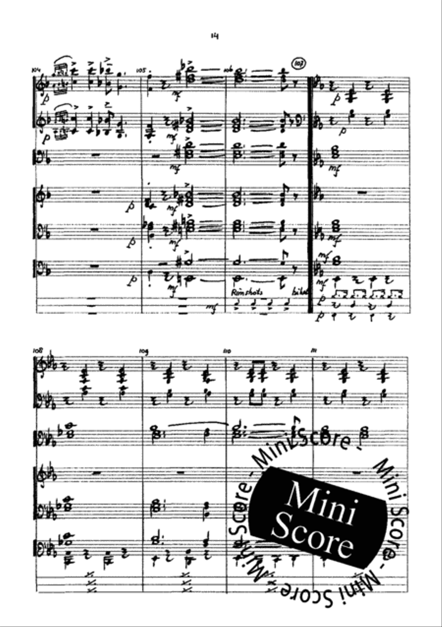 A Christmas Dance Party Big Band scores gallery preview page 18