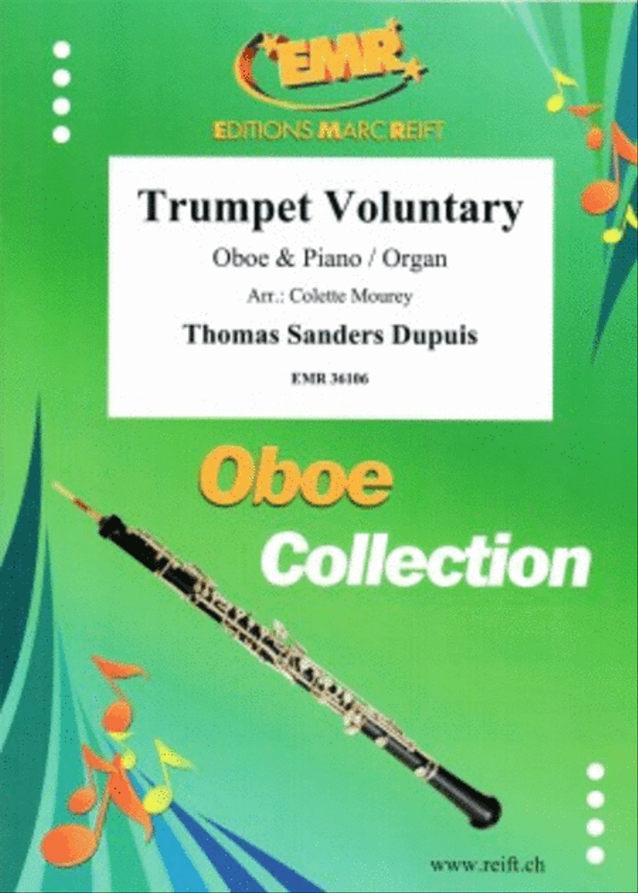 Trumpet Voluntary Organ scores gallery preview page 1