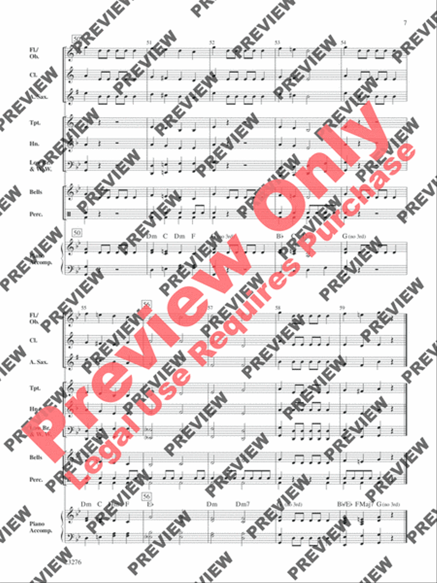 Festival of the Gladiators Concert Band scores gallery preview page 8
