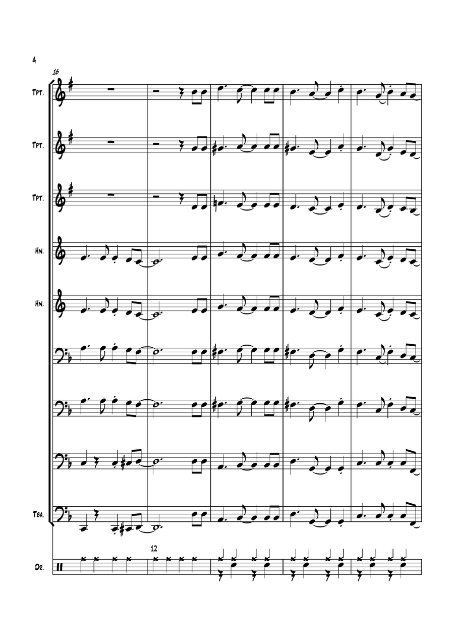 Soon And Very Soon Horn scores gallery preview page 4