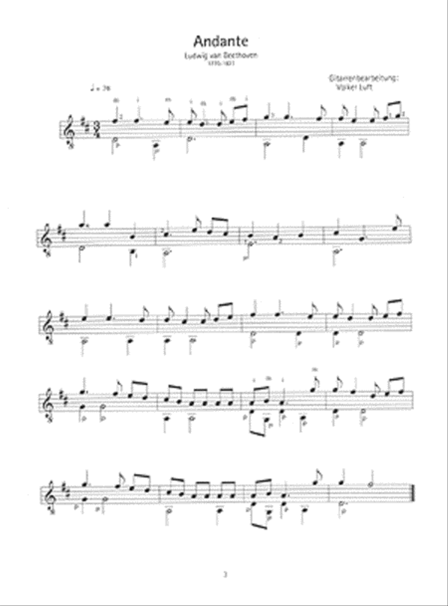 Volker Luft - Meister der Klassik Acoustic Guitar scores gallery preview page 2
