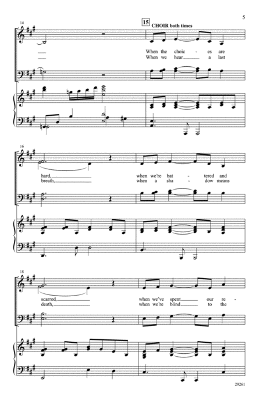 Press On 4-Part scores gallery preview page 5