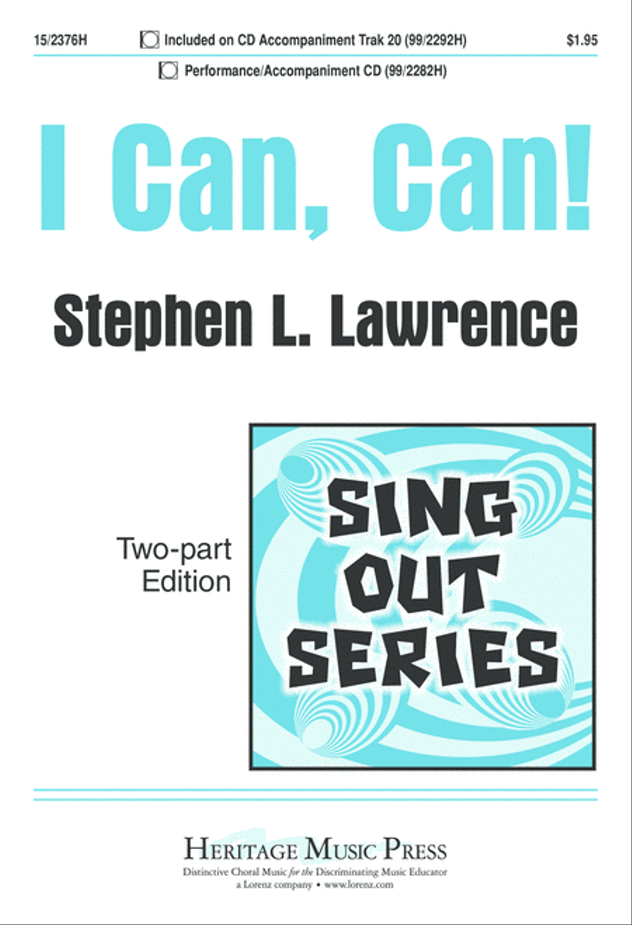 I Can, Can! 2-Part scores gallery preview page 1
