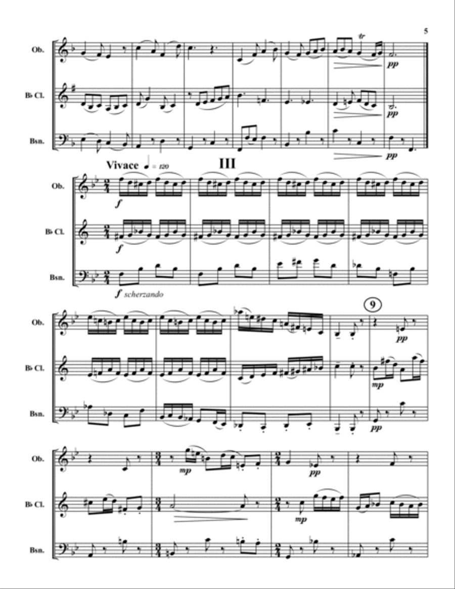 Sonatina Sonatina Bassoon scores gallery preview page 5