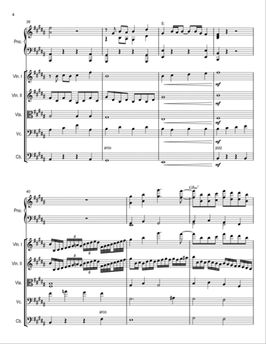 Yellow Yellow String Orchestra scores gallery preview page 4