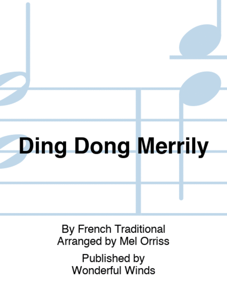 Ding Dong Merrily Ding Dong Merrily Chamber Music scores gallery preview page 1