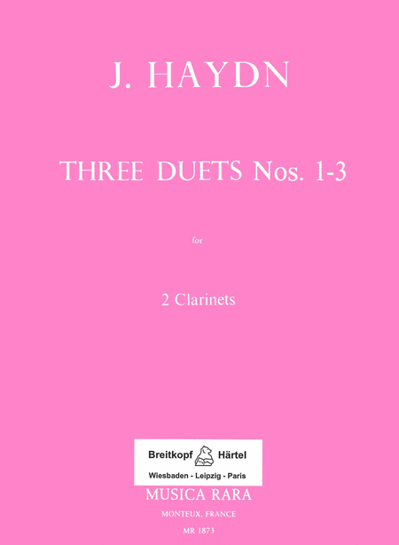 Drei Duette Band 1, Nr. 1-3
