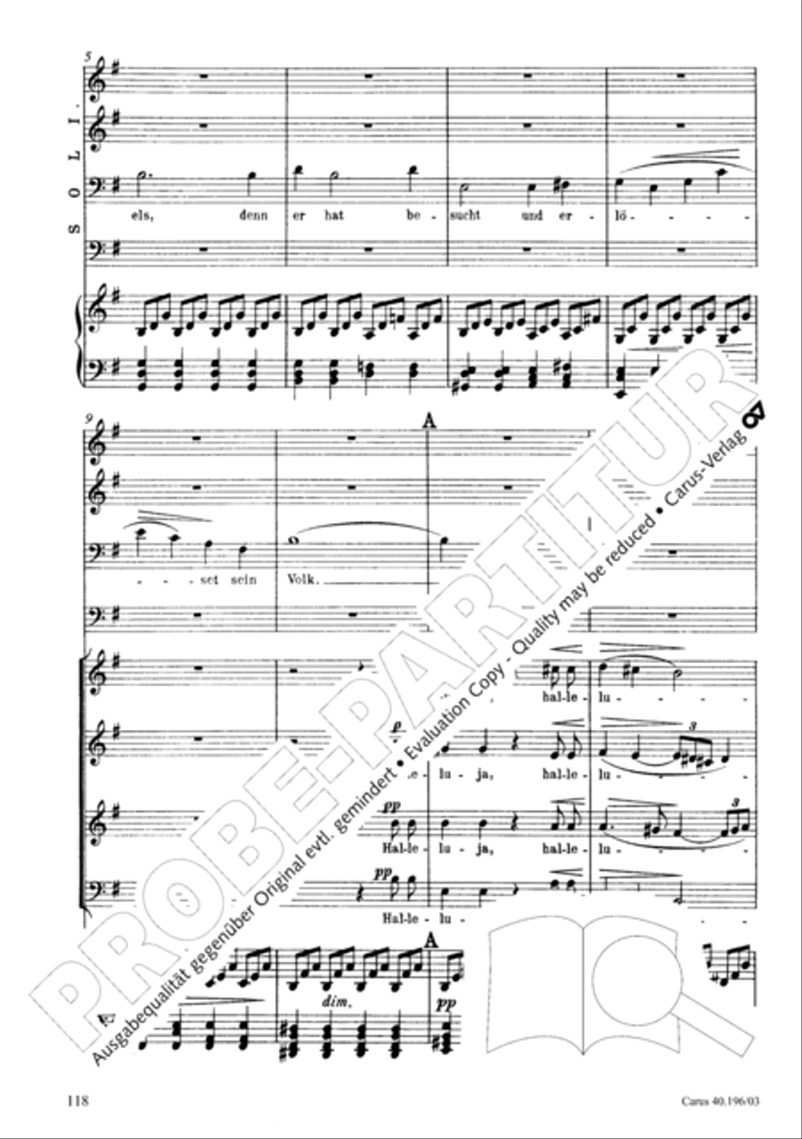 Die Geburt Christi SSA scores gallery preview page 119