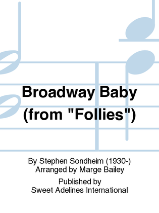 Broadway Baby (from "Follies")