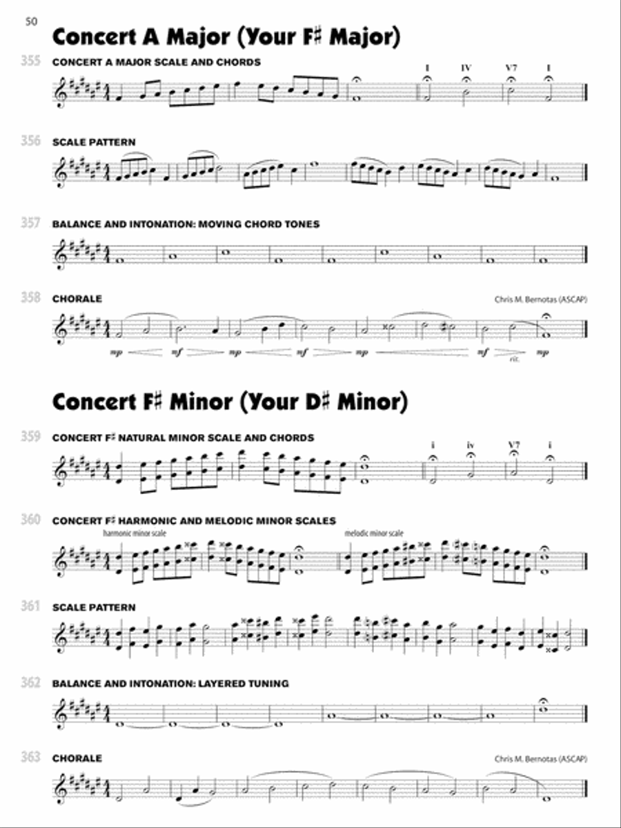 Sound Innovations for Concert Band -- Ensemble Development for Advanced Concert Band Concert Band Methods scores gallery preview page 5