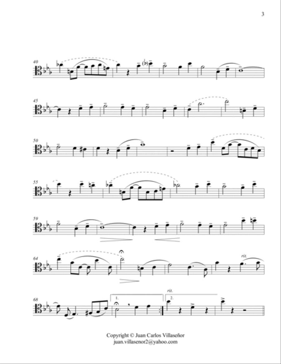 Piezas mexicanas de salón (bassoon part) Woodwind Ensemble scores gallery preview page 3