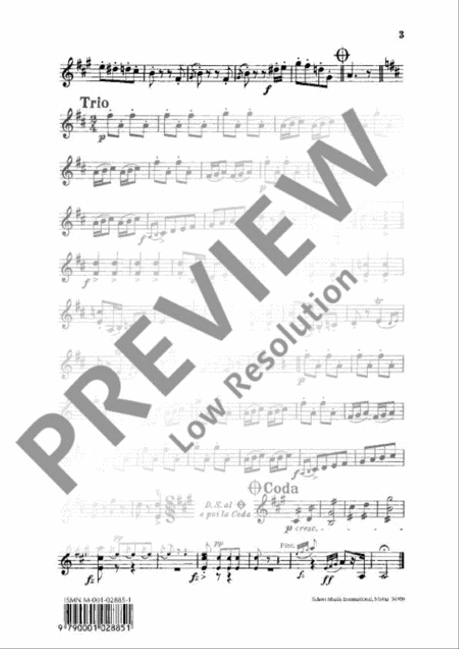 Tritsch-Tratsch Polka Orchestra scores gallery preview page 13