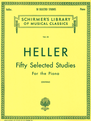 Book cover for 50 Selected Studies (from Op. 45, 46, 47)