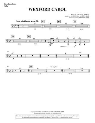 Wexford Carol (from A Symphony Of Carols) - Bass Trombone/Tuba