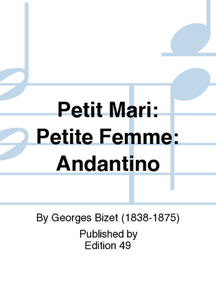 Book cover for Petit Mari: Petite Femme: Andantino