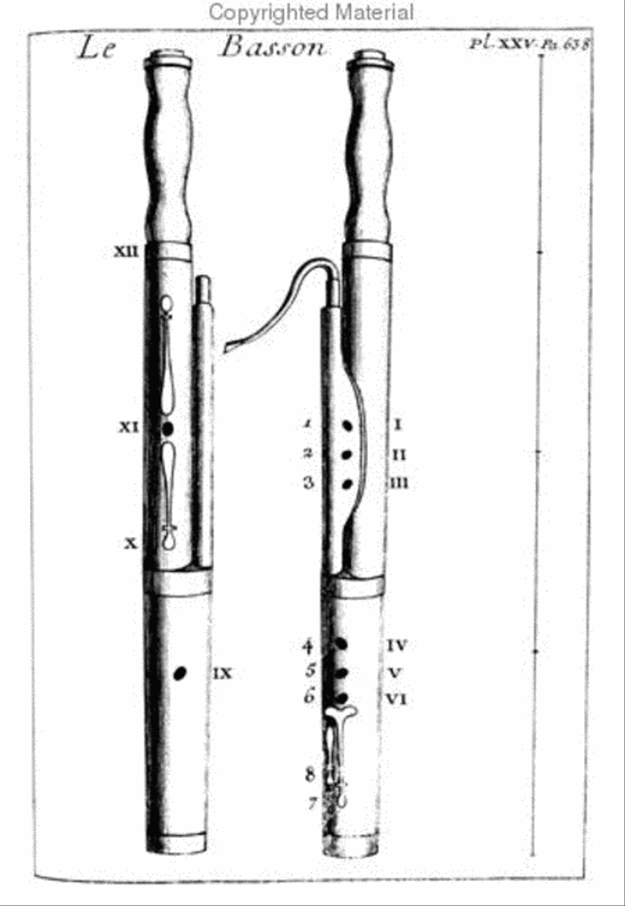 Methods & Treatises Bassoon - France 1600-1800 Bassoon Solo scores gallery preview page 4