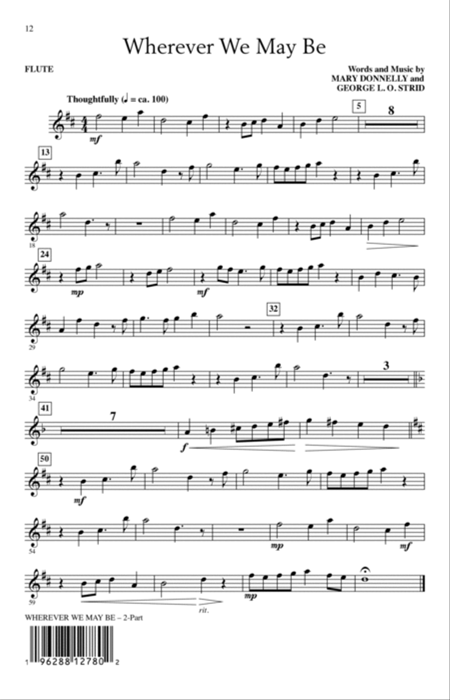 Wherever We May Be 2-Part scores gallery preview page 11