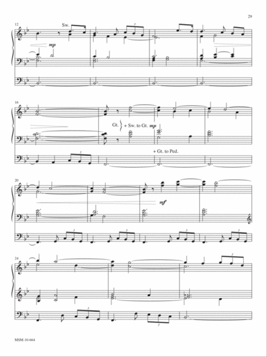 Jesus, Savior, Pilot Me Organ scores gallery preview page 2