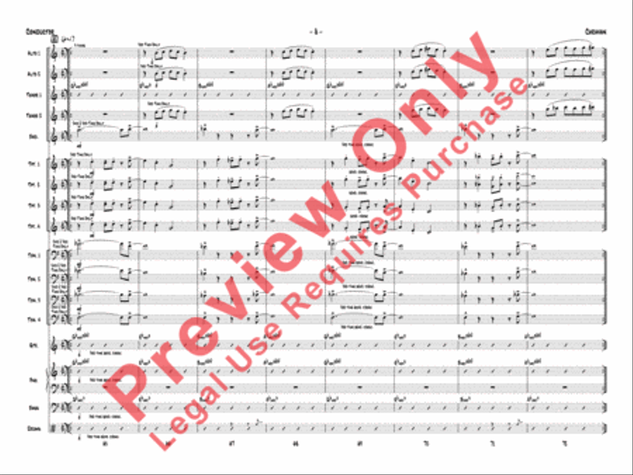Caravan Caravan Jazz Ensemble scores gallery preview page 11