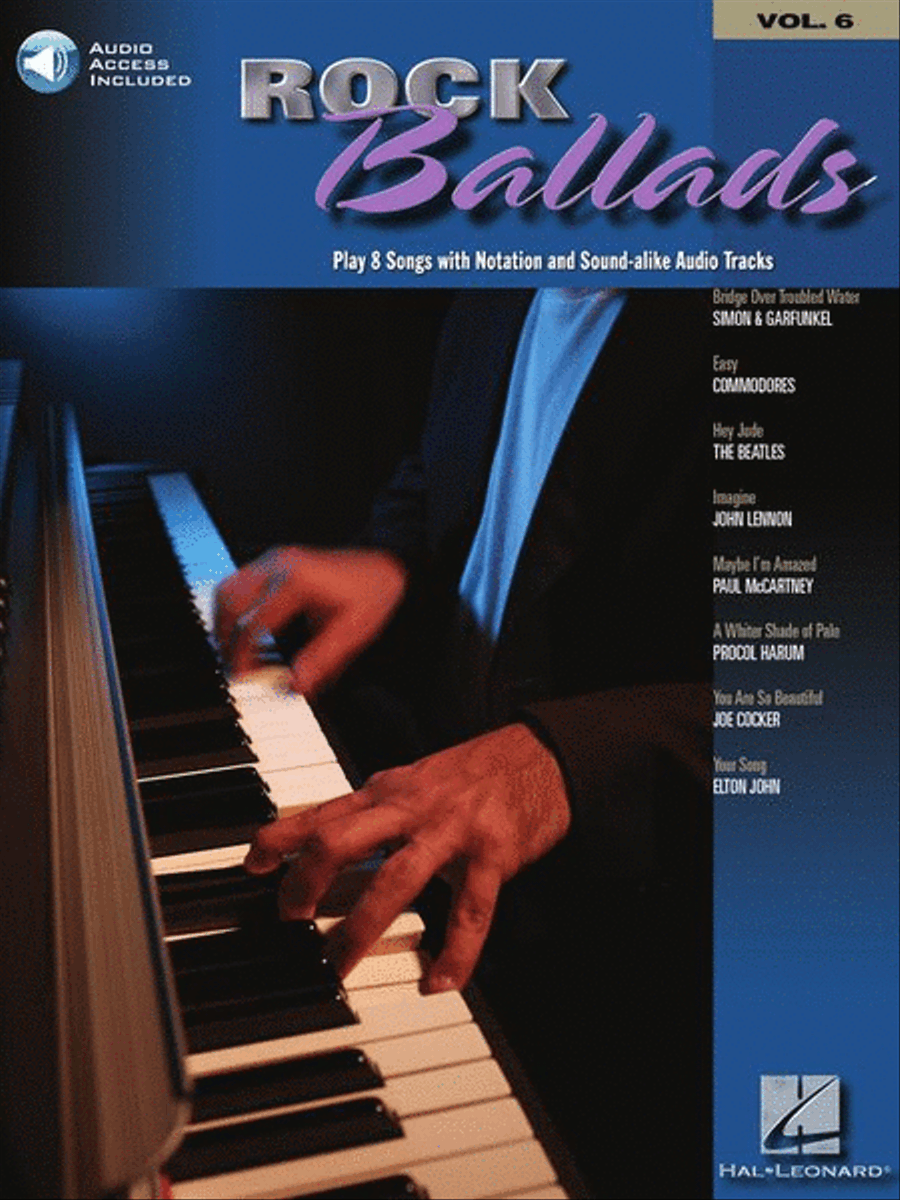 Rock Ballads Rock Ballads Piano scores gallery preview page 3