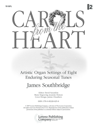 Book cover for Carols from the Heart
