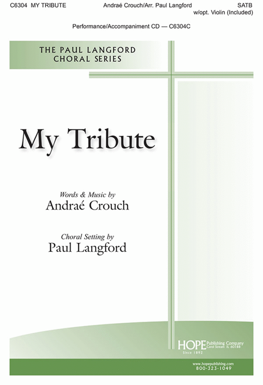 My Tribute My Tribute Choir scores gallery preview page 1