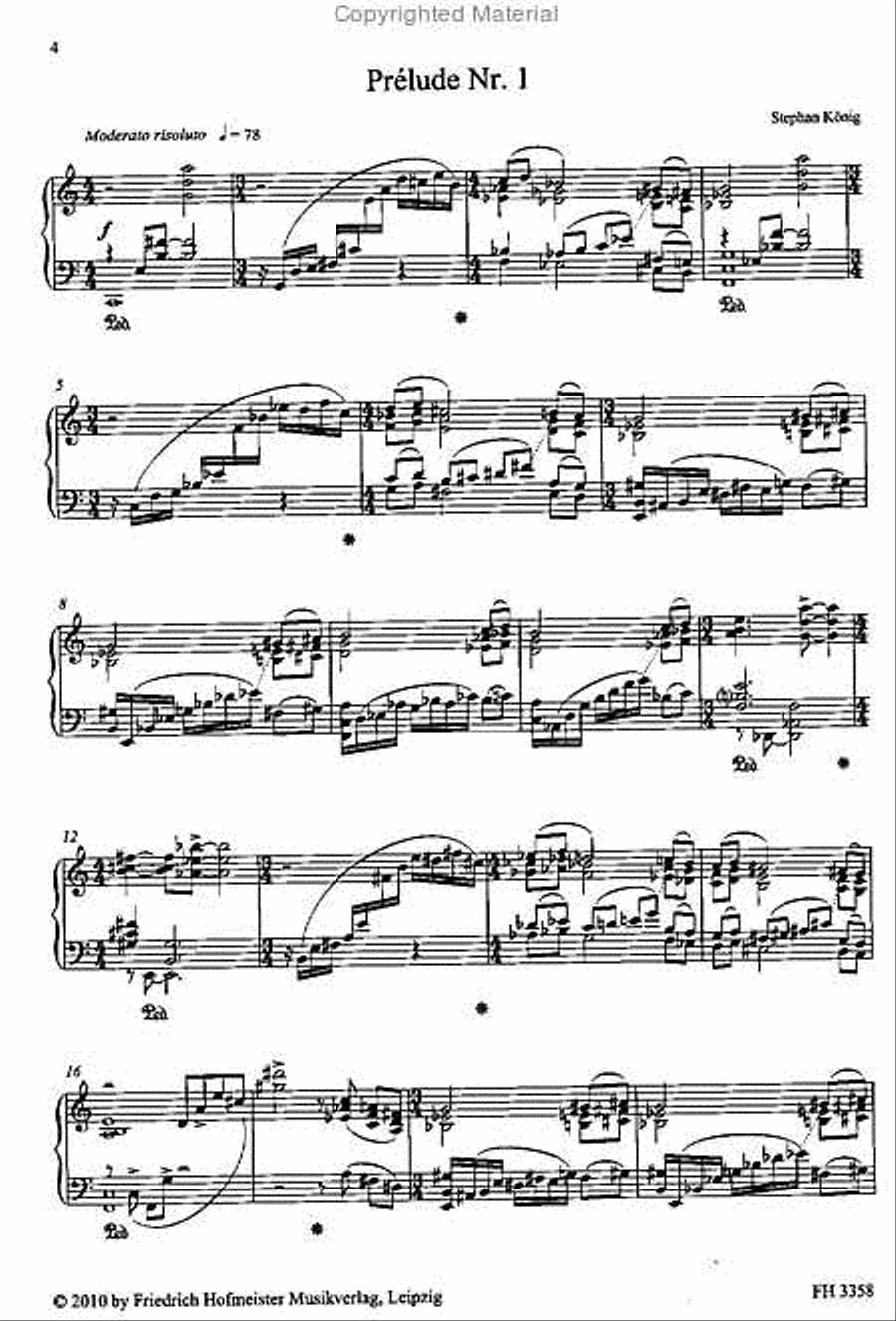 12 Préludes Piano Solo scores gallery preview page 2