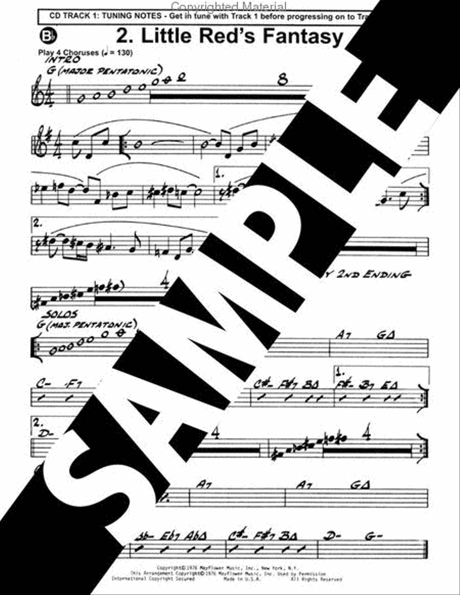 Volume 9 - Woody Shaw B-Flat Trumpet scores gallery preview page 4