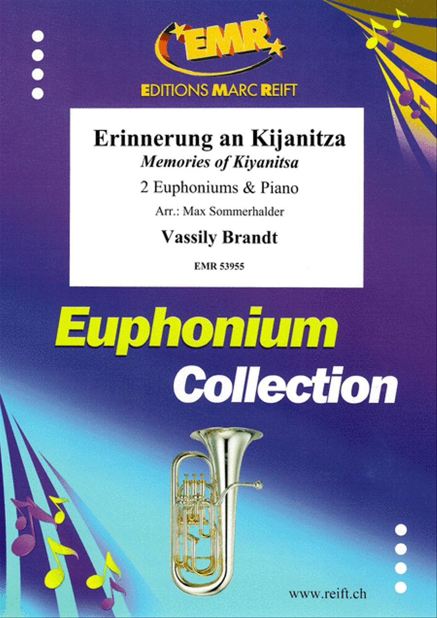 Erinnerung an Kijanitza Euphonium Duet scores gallery preview page 1