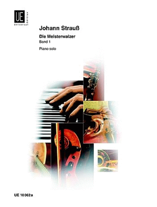 Book cover for Master Waltzes, Vol. 1, Piano
