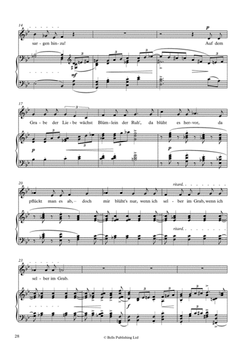 Mit Myrten und Rosen, Op. 24 No. 9 (B-flat Major)